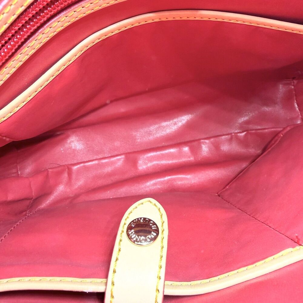 Dooney & Bourke Pebble Grain Kimberly Brown Leather Crossbody Bag - Picture 8 of 16